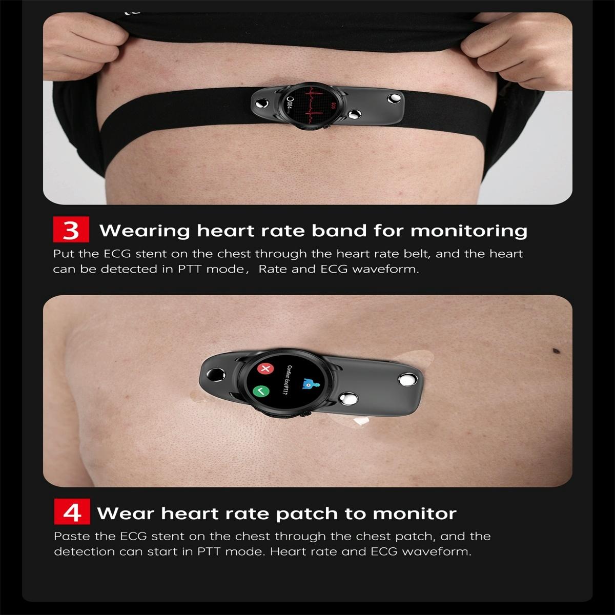 Smart Watch With Heart Rate And Blood Pressure Monitoring-1915196957446508549