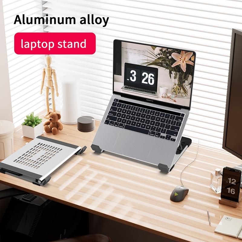 Vertical Laptop Stand - 5 Levels Riser For Desk-1964932256237752324