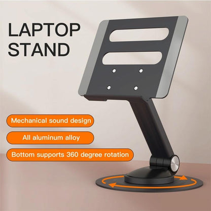 360 Degree Rotating Aluminum Laptop Stand Holder-1964932221936734211