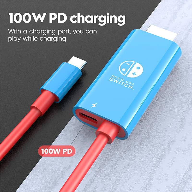 6.6Ft Type C To Hdmi Cable For 4K Tv And Switch-1915198014272704516