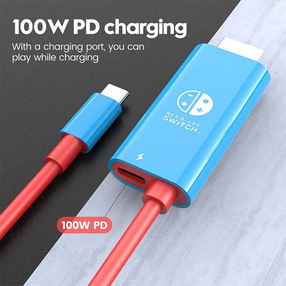 6.6Ft Type C To Hdmi Cable For 4K Tv And Switch-1915198014272704516