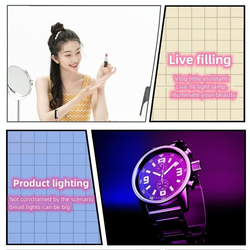 Portable Hand-Held 6W Rgb Led Video Light For Tofu Fill-1915197757799403526