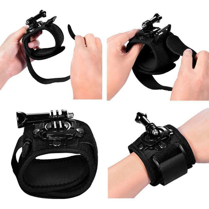 360 Degree Rotation Hand Camera Wrist Strap Mount - Gp144-1915198424739876869