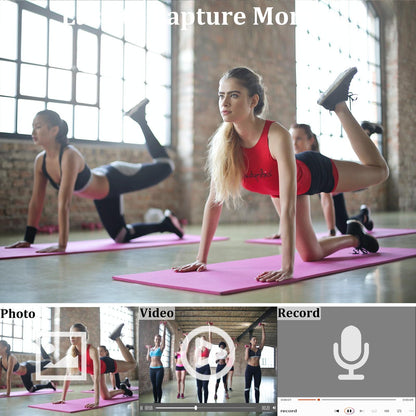 Professional 1080P Hd Action Camcorder - Black-1922443433507688451