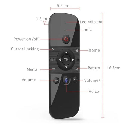 2.4G Wireless Smart Air Fly Mouse For M8 Tv Box - Remote Control Replacement-1915197204411322369