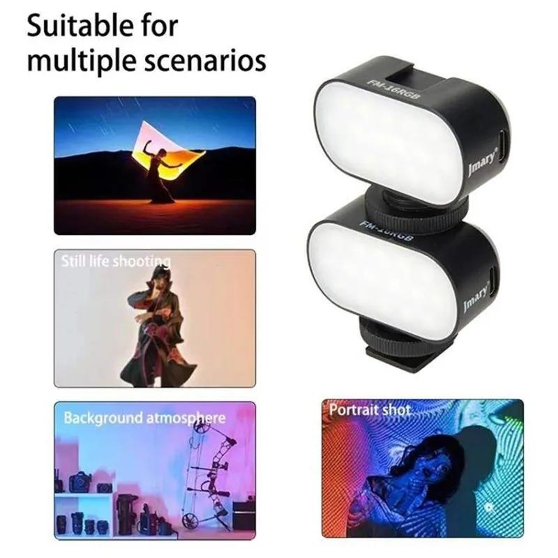 Portable Rechargeable Rgb Video Conference Led Fill Light-1915197592678043650