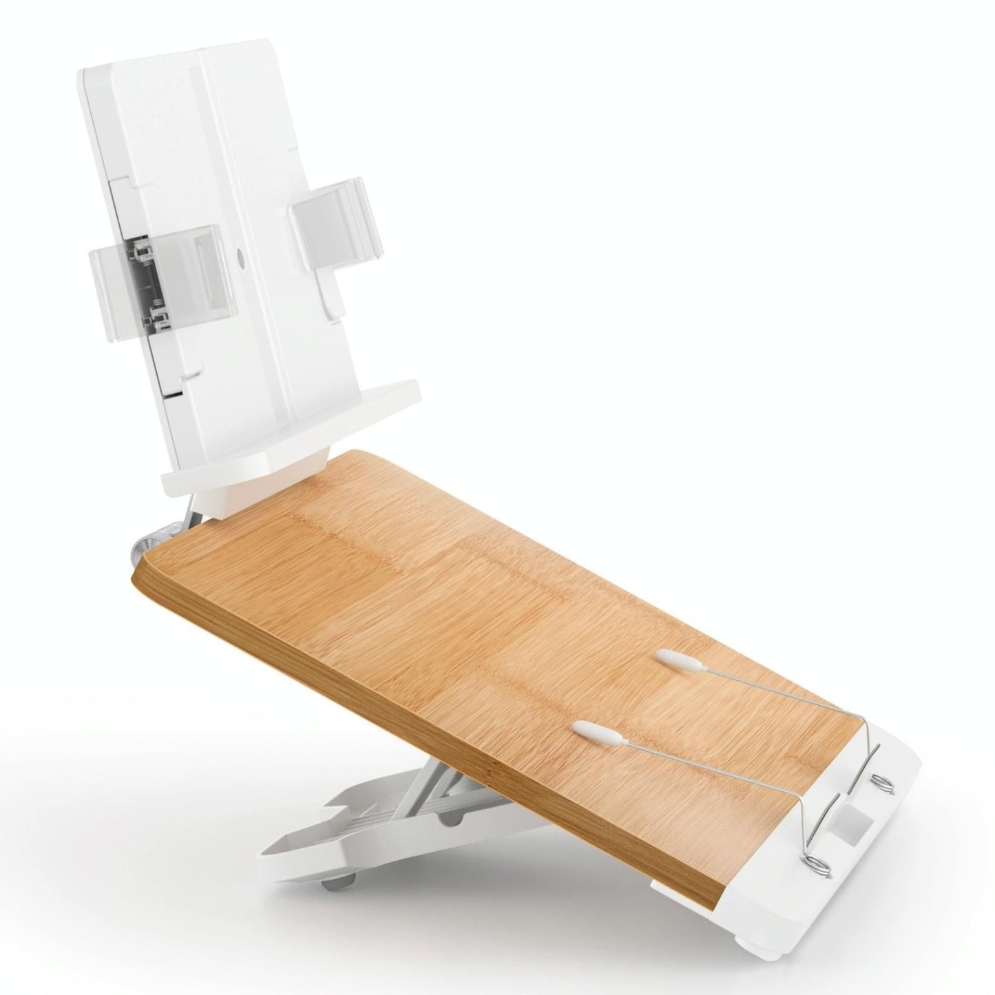 Adjustable Desktop Book Stand With Multi-Angle Clip - Foldable Tablet Holder-1964932277876166657