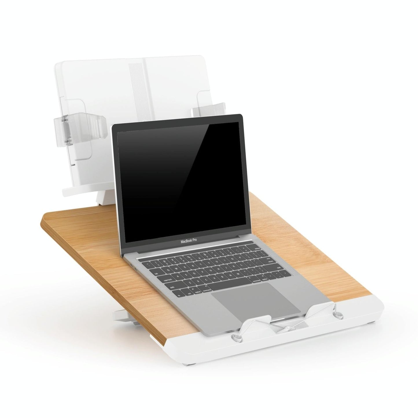 Adjustable Desktop Book Stand With Multi-Angle Clip - Foldable Tablet Holder-1964932277876166661