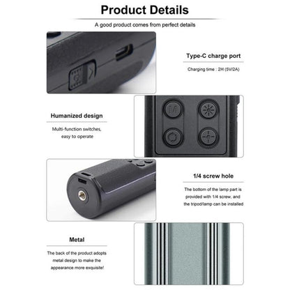 Handheld Rgb Led Video Light Wand For Shooting Videos-1922443475236818949