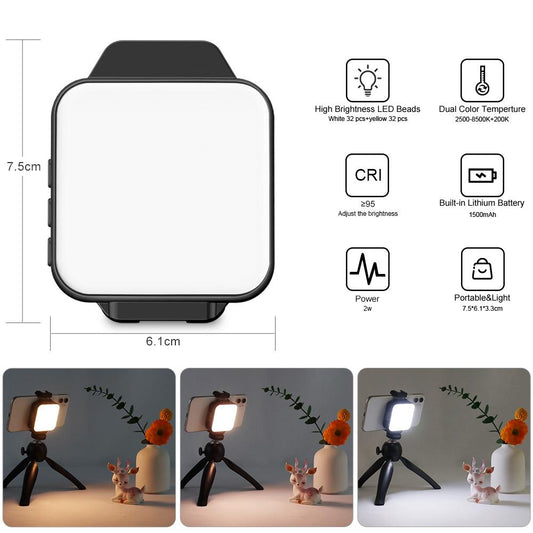 Food Jewelry Pocket Phone Fill Light With Clamp - W66-1915198251578036225