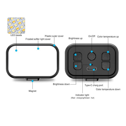 Mini Handheld Stabilizer With Magnetic Beauty Fill Light For Dji Mini / Feiyu Scorp-1915198081666781185