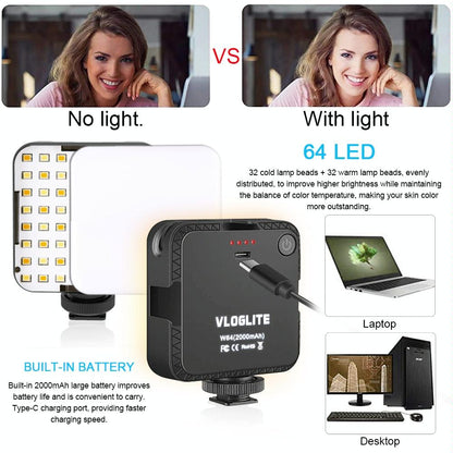 Dimmable Led Fill Light For Live Broadcast And Video Conference-1915197423026835462