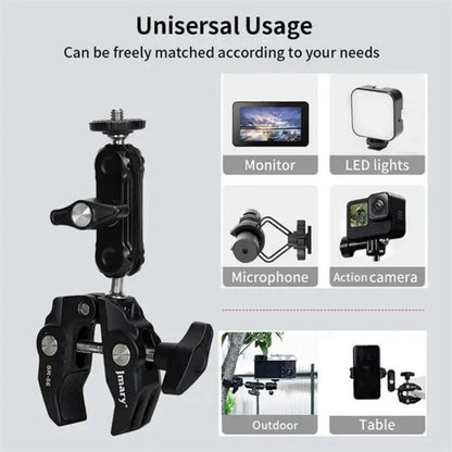 Aluminum Handlebar Magic Arm Rod Mount With Crab Clamp-1915196991919493124