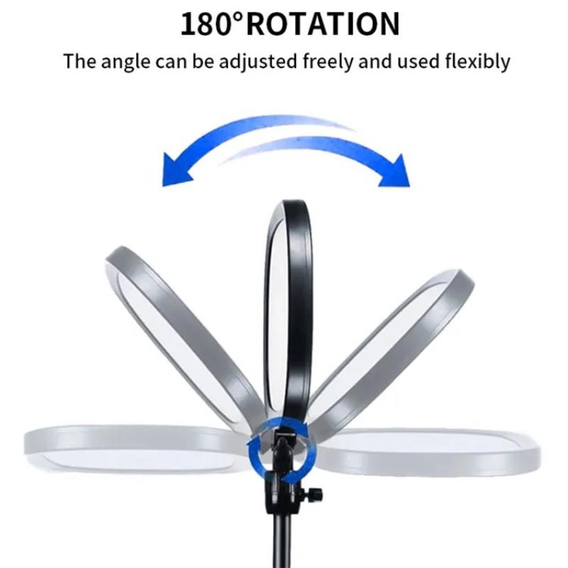 9-Inch Rotatable Led Fill Light For Live Streaming Photography-1964932328232980484