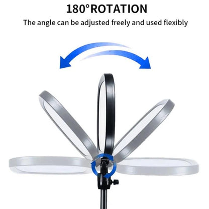 9-Inch Rotatable Led Fill Light For Live Streaming Photography-1964932328232980484