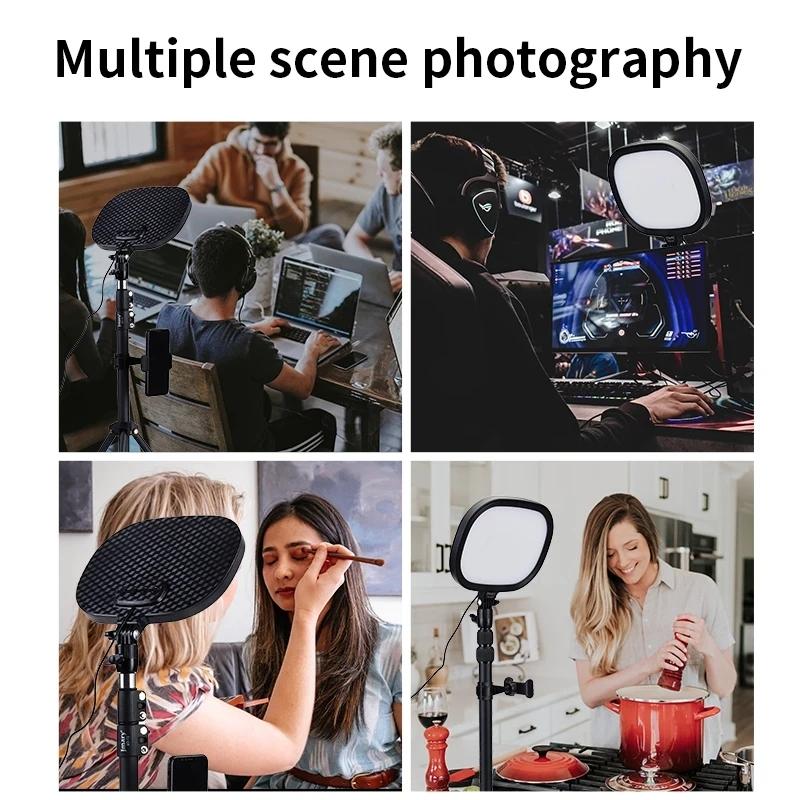 9-Inch Rotatable Led Fill Light For Live Streaming Photography-1964932328232980486