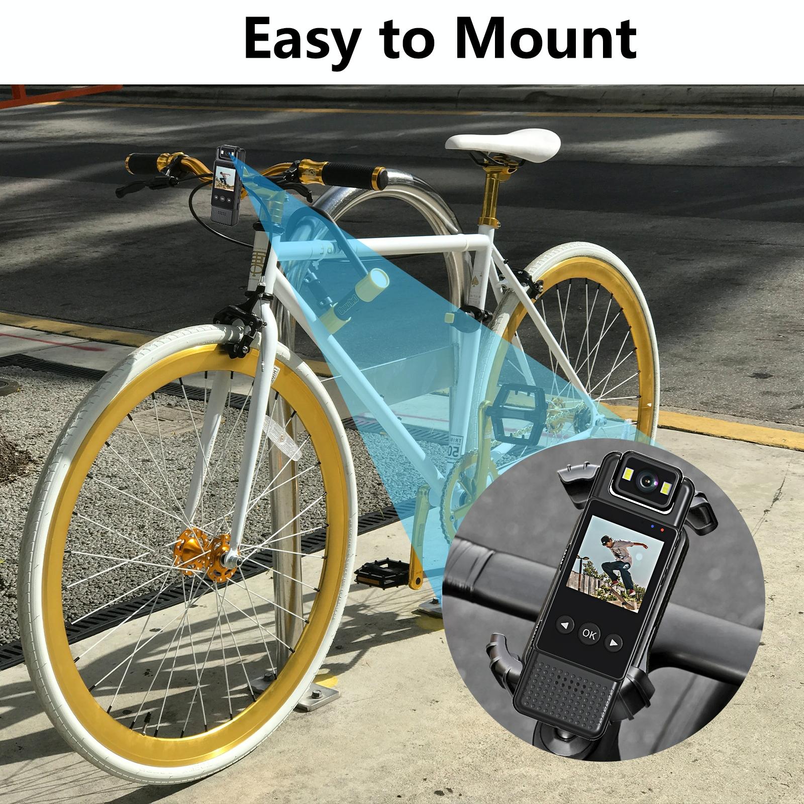 Outdoor Sports Night Vision Camera With 180 Degree Rotation For Video Recording-1922443407213596676