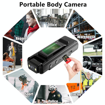 Outdoor Sports Night Vision Camera With 180 Degree Rotation For Video Recording-1922443407213596678