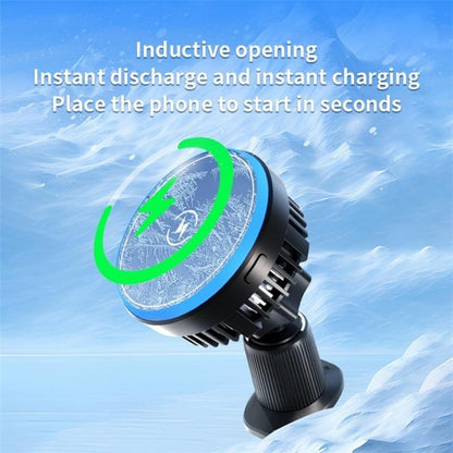 Wireless Car Charger With Rgb Light And Magnetic Air Outlet-1915197770306818052