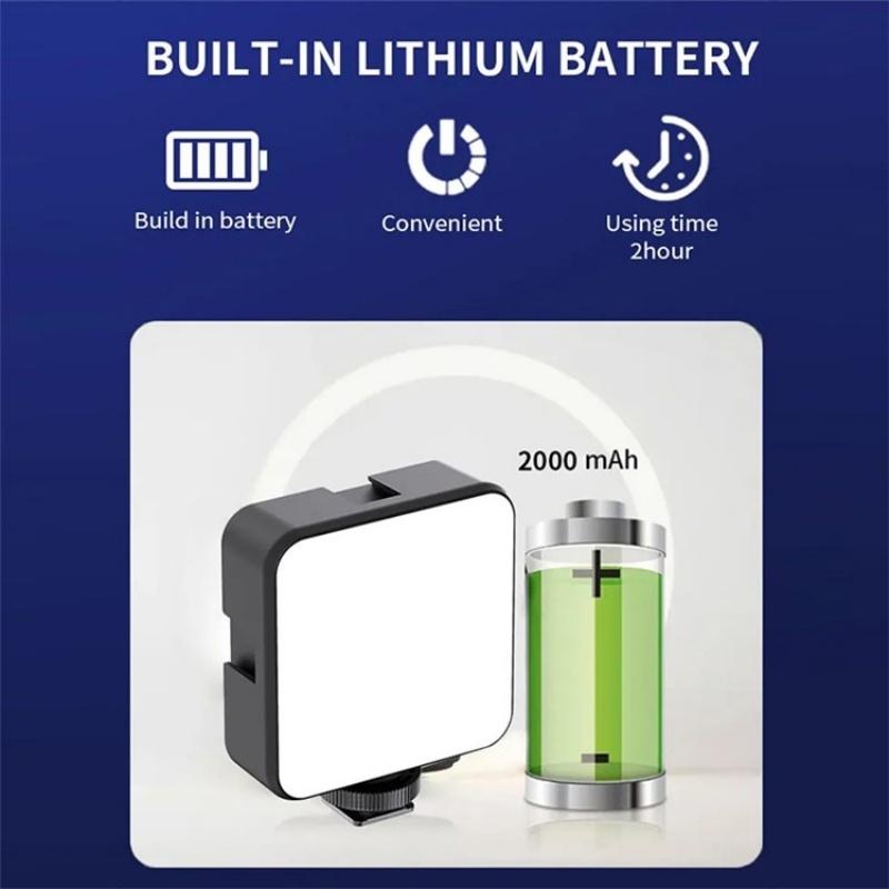 Portable Mini Video Light For Photography - Rgb-1915197733732487171