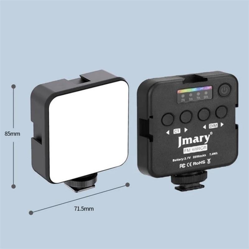 Portable Mini Video Light For Photography - Rgb-1915197733732487176