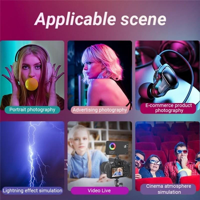 12 Effects Rgb Pocket Fill Light With 0.96 Tft Screen For M1Se Photography-1915197082784894982