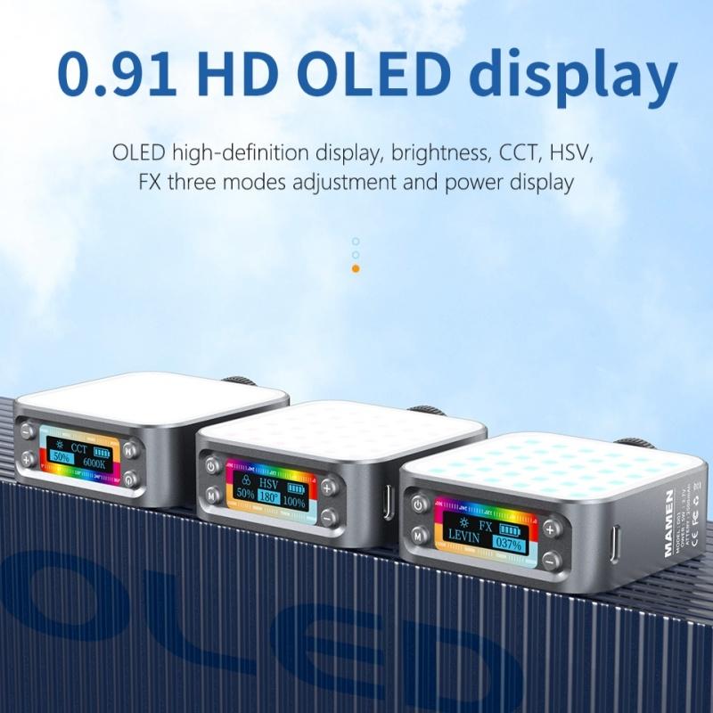 Portable Dimmable Rgb Fill Light For Photography And Phone-1915197588144001026