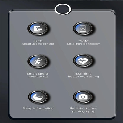 Smart Ring With Heart Rate Blood Oxygen Sleep Monitoring - Multiple Sports Modes - Black Size 14-1964932212860260354