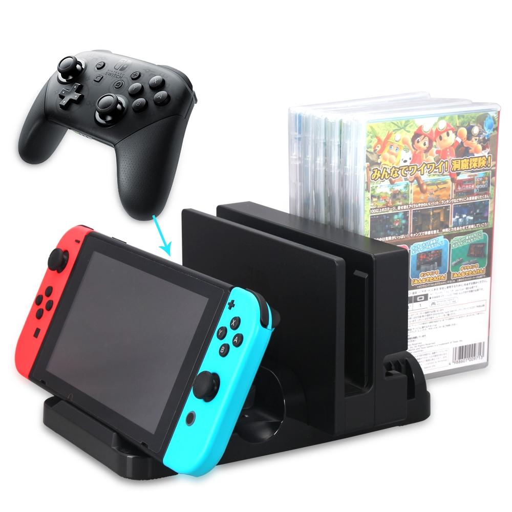 Nintendo Switch Charging Dock With Game Storage-1915197087545430020