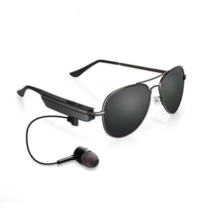 Wireless Bluetooth Sunglasses With Music Earphones And Mic-1915197528018653184