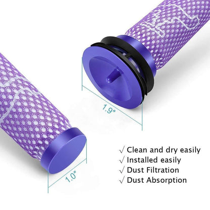 Reusable Filter For Dyson V6 V7 V8 Vacuum Cleaners-1915197224044859395