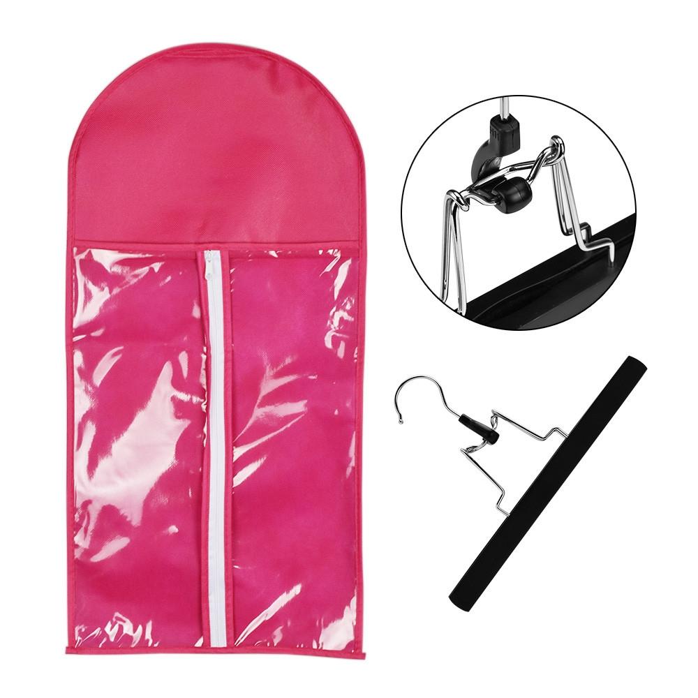 Secure Hair Extension Storage Hanger - Protective Bag-1915196851972345857