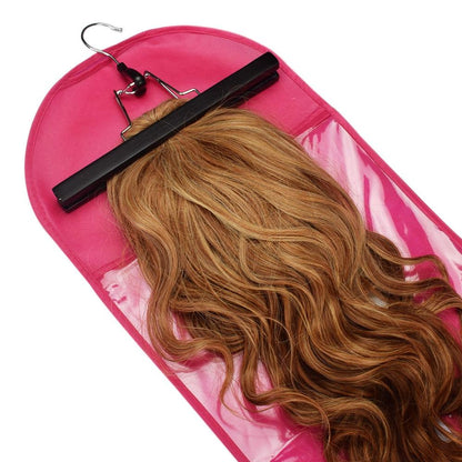 Secure Hair Extension Storage Hanger - Protective Bag-1915196851972345861