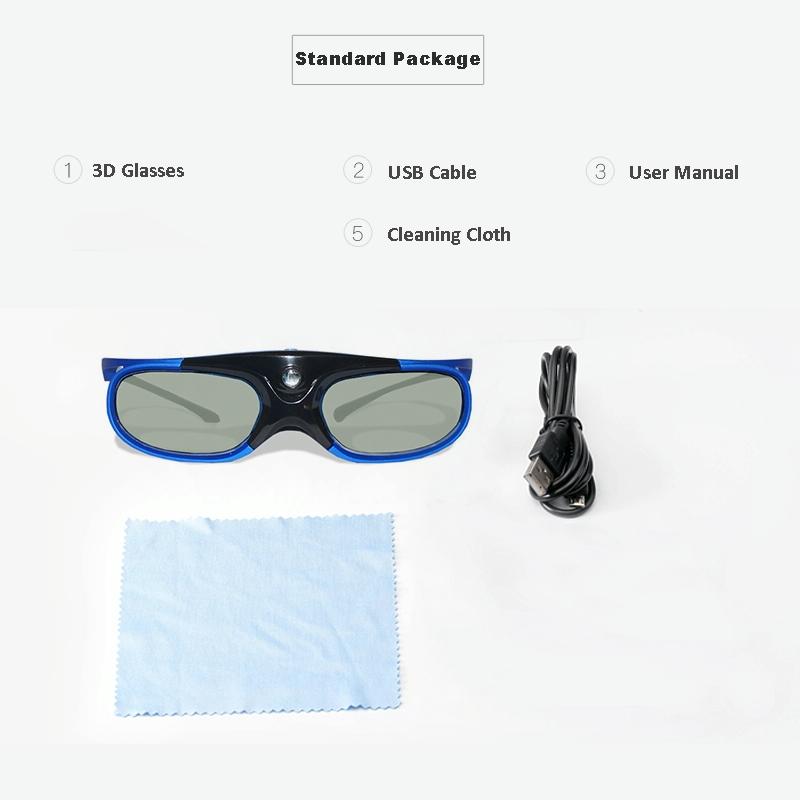 3D Glasses For Dlp Projectors - Rechargeable-1915196856284090372