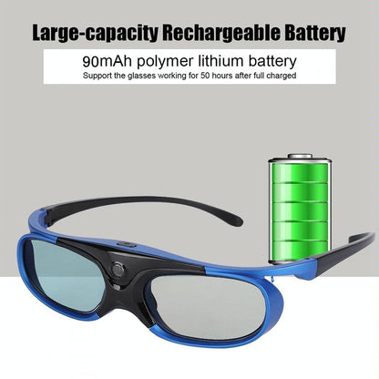 3D Glasses For Dlp Projectors - Rechargeable-1915196856284090374