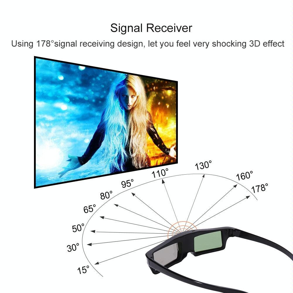 3D Active Glasses For Projectors - Universal-1922443461936680964