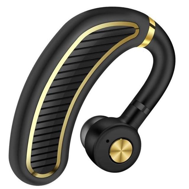 Wireless Bluetooth Earphones With Mic - 24Hrs Work Time - For Iphone / Android - Black / Gold-1915196688927166471