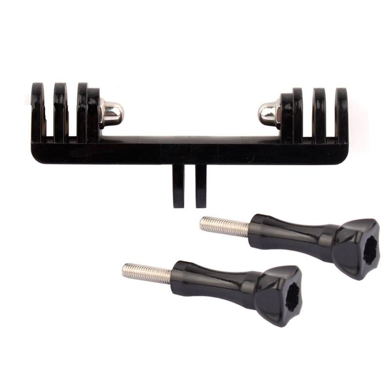 Universal Double Bracket Mount For Gopro Hero11 - Screw Adapter-1915197774538870786
