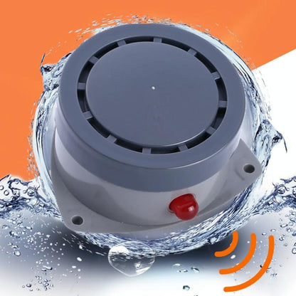 Water Leak And Overflow Detector With Sound And Light Alarm - Waterproof-1915197926238457862