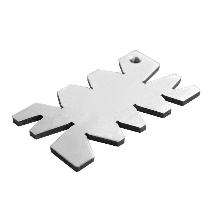 Thread Cutting Angle Gauge - Stainless Steel Measuring Tool-1915197081811816449