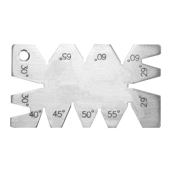 Thread Cutting Angle Gauge - Stainless Steel Measuring Tool-1915197081811816450