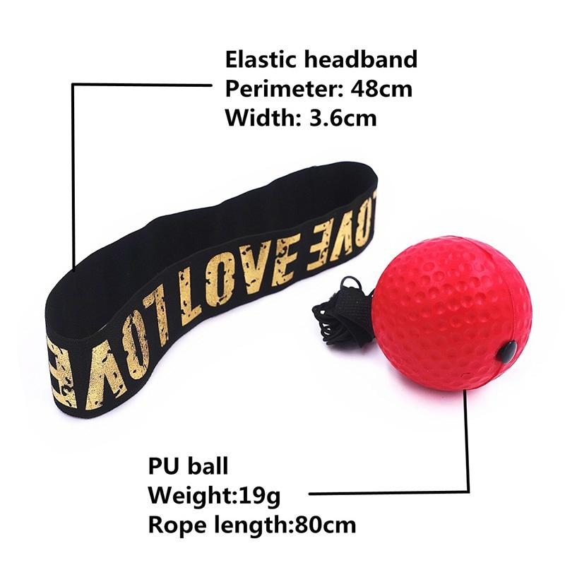 4-In-1 Head-Mounted Boxing Ball Set For Speed Training And Reaction-1915198037819527172