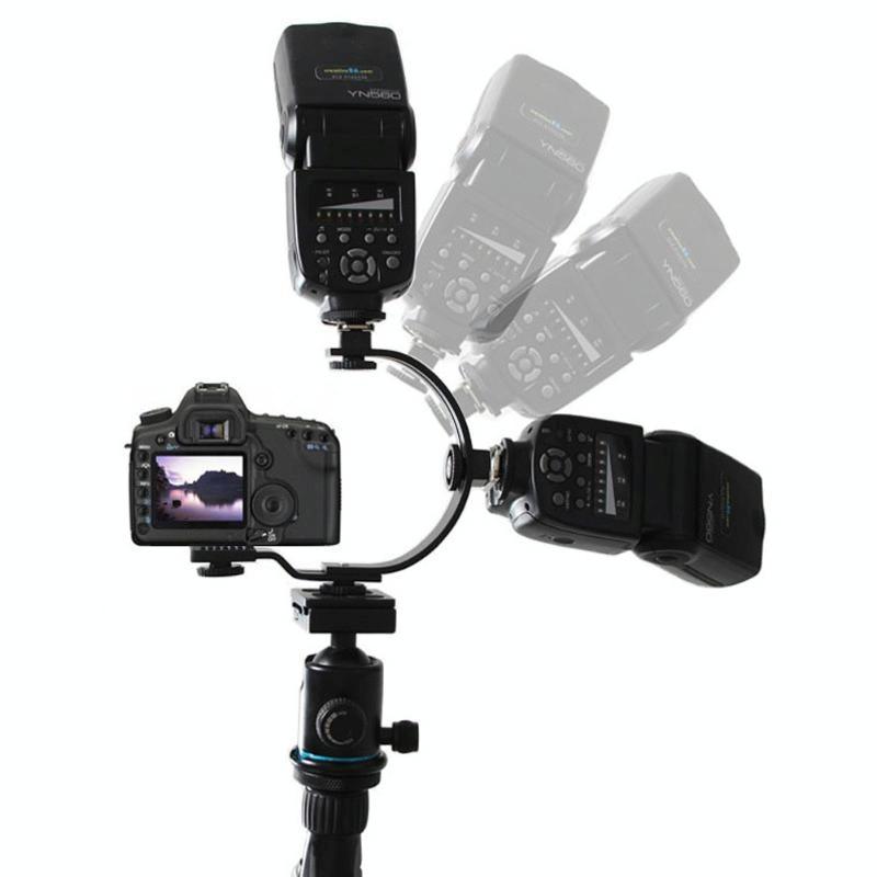 Universal Flash Bracket For Dslr Cameras - Type C-1915197295452884996