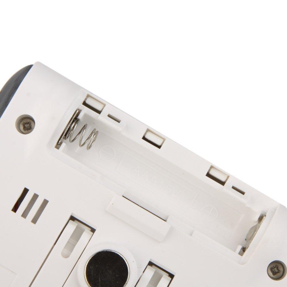 Digital Thermometer Hygrometer With External Sensor - White-1964932286227025923