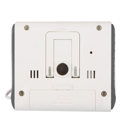 Digital Thermometer Hygrometer With External Sensor - White-1964932286227025924