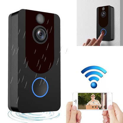 1080P Full Hd Wifi Security Doorbell With Intercom And Weather Resistance-1915197884018593801