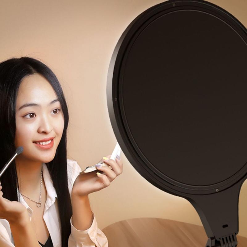 26Cm Live Broadcast Beauty Light Bracket - Medium Version & Black Desktop Photography-1915196975586873346
