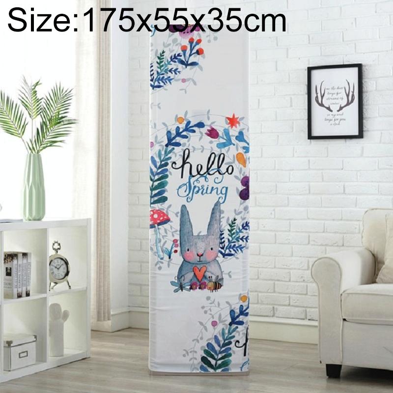 Rabbit Fabric Dust Cover For Vertical Cabinet Ac - 175X55X35Cm-1964932283693666311
