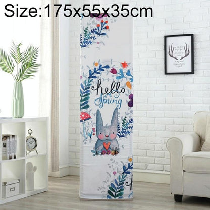 Rabbit Fabric Dust Cover For Vertical Cabinet Ac - 175X55X35Cm-1964932283693666311