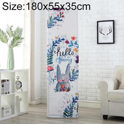 180X55X35Cm Rabbit Fabric Dust Cover For Vertical Cabinet Air Conditioners-1964932263913328640